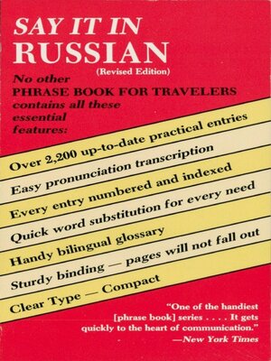 cover image of Say It in Russian (Revised)